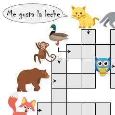 Taalpuzzel Spaans – dieren