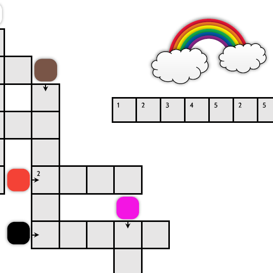 Taalpuzzel Spaans – kleuren