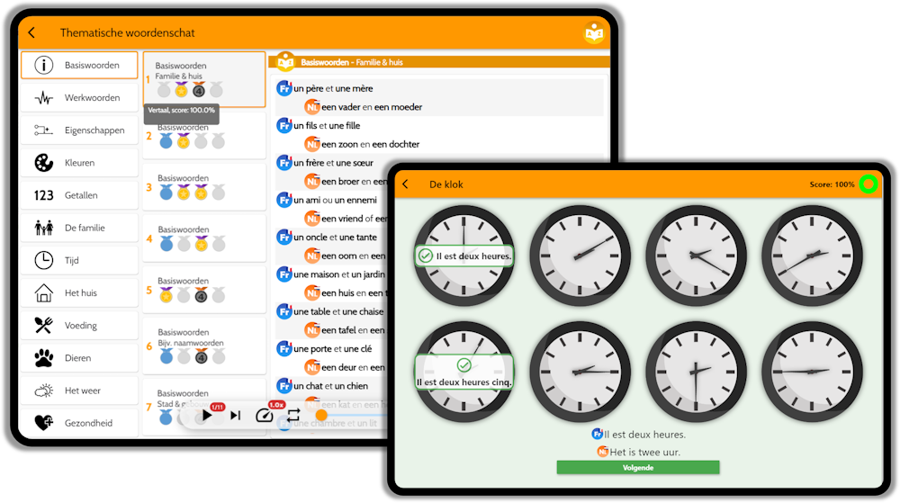 Thematische woordenschat in Macco Lingui